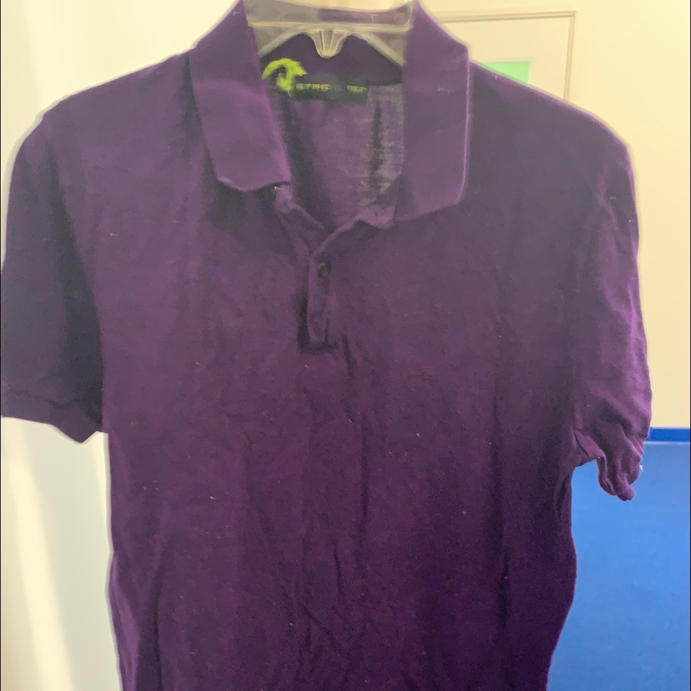 Purple polo, feel royal in it!